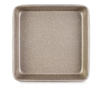 Champagne Speckled Square Cake Pan, (9