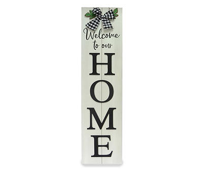 "Welcome to Our Home" Hanging Wall Decor