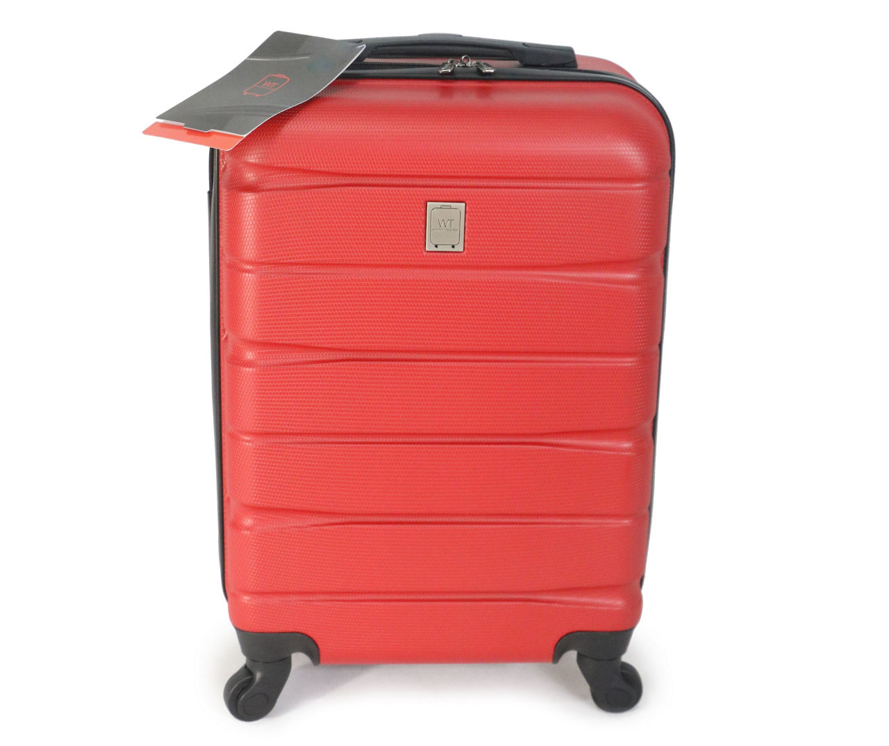 Red hard sales suitcase