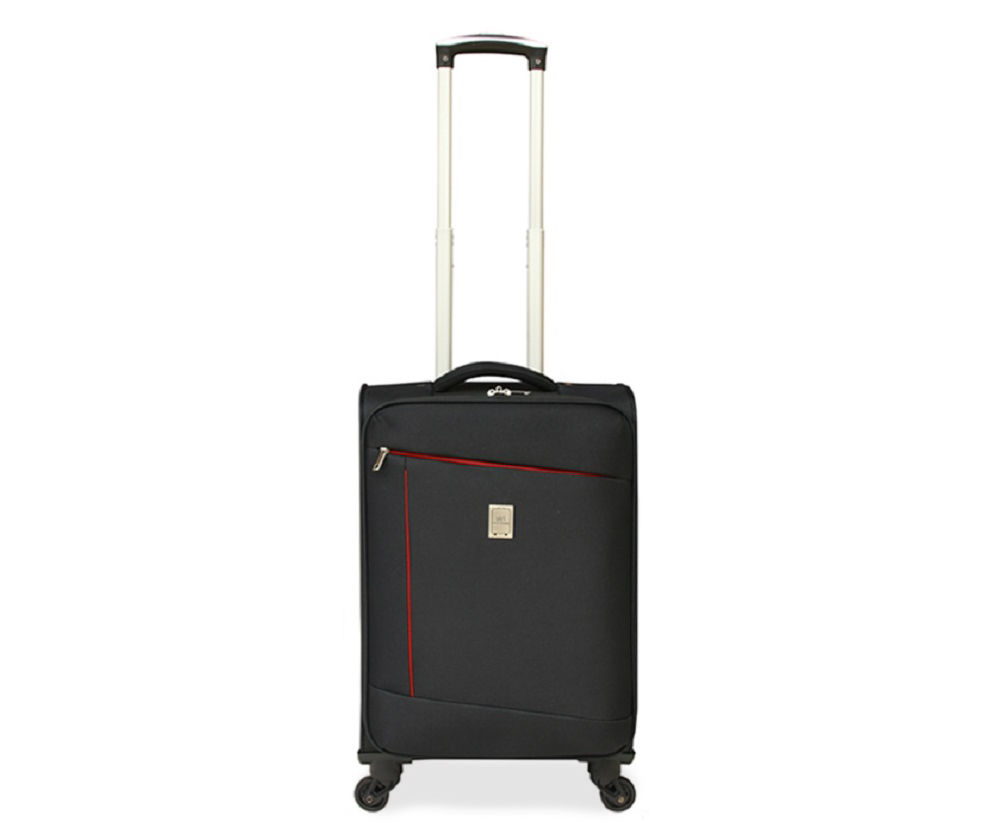 Black 20 Soft Spinner Suitcase