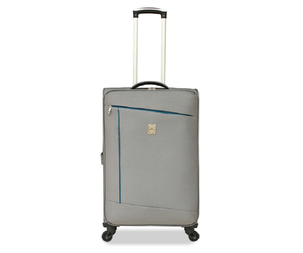 Gray 24" Soft Spinner Suitcase
