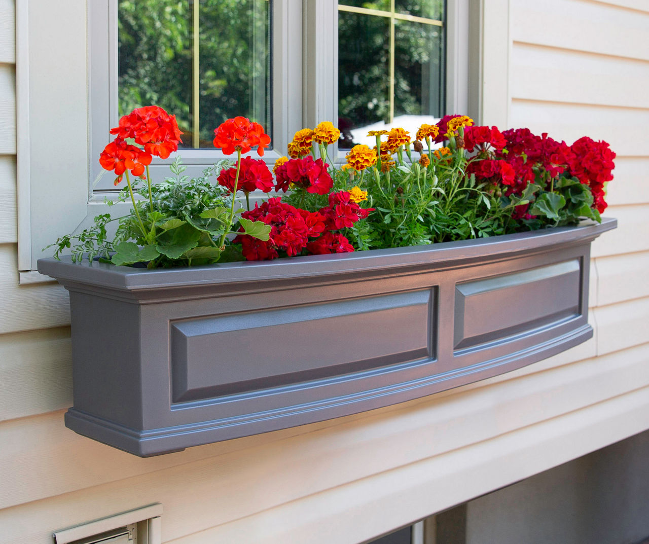4' Nantucket Graphite Gray Window Box Big Lots