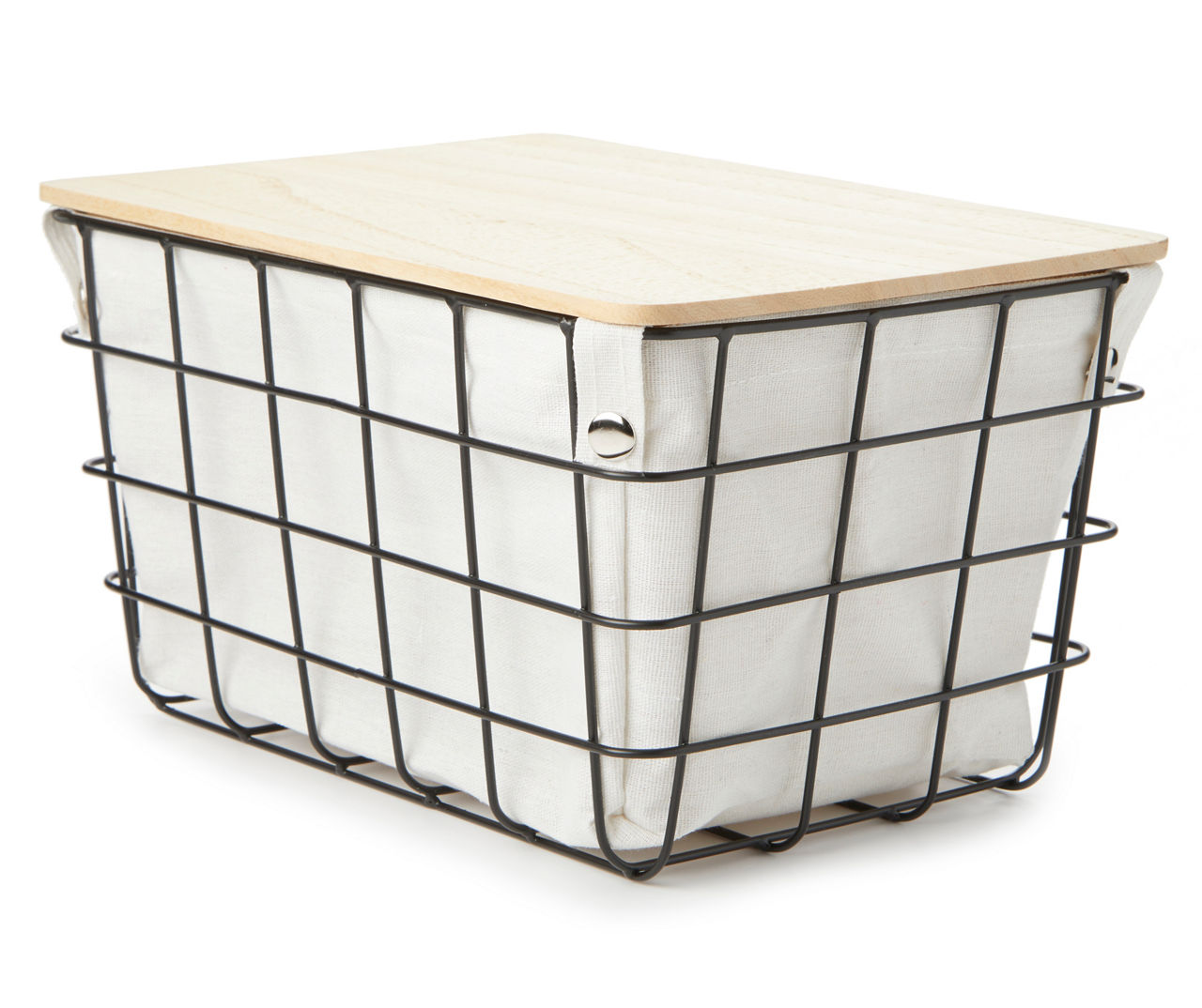 Wire baskets deals with lids