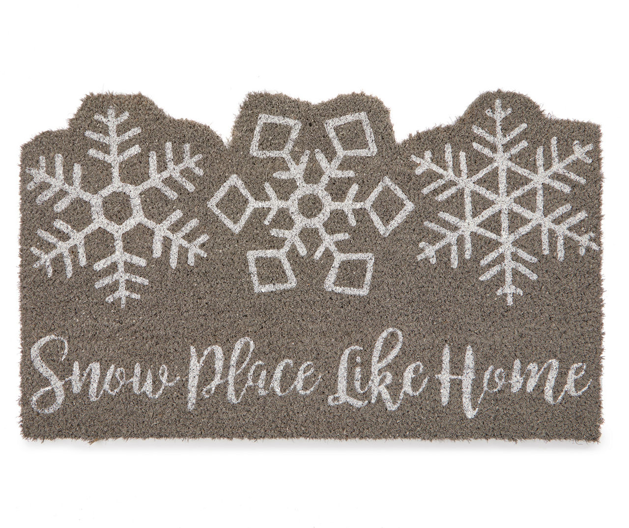 Snow Place Like Home Door Mat, Christmas Doormat