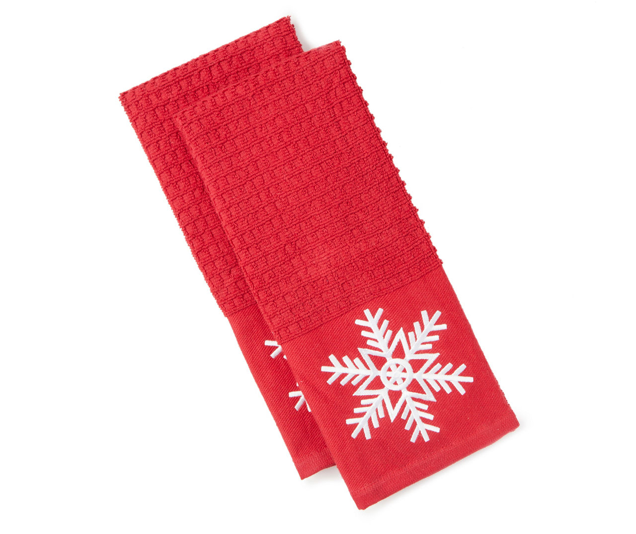 Urban Villa Kitchen Towels Snowflake Winter Christmas Premium
