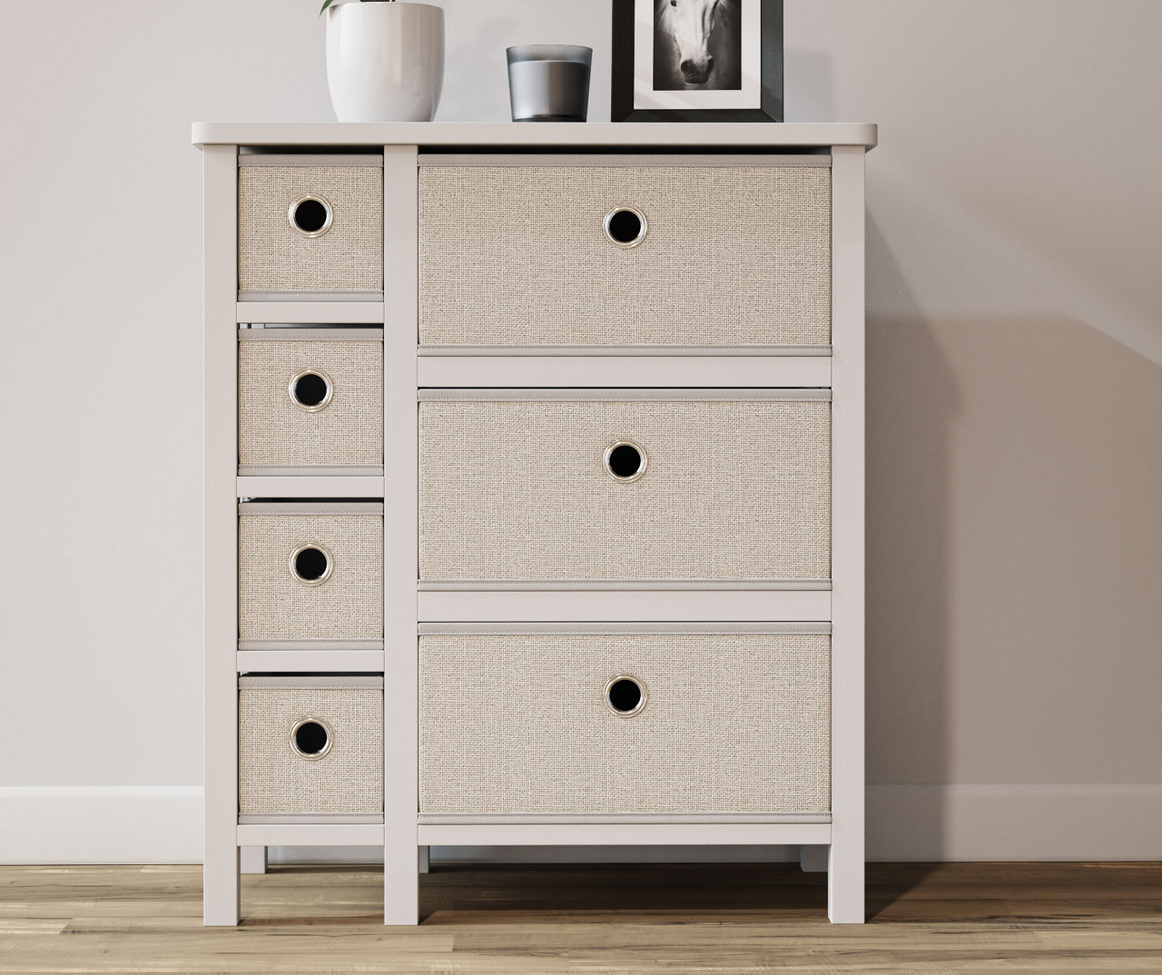 Brookside Snacks Brookside 7Drawer Fabric Storage Chest Big Lots