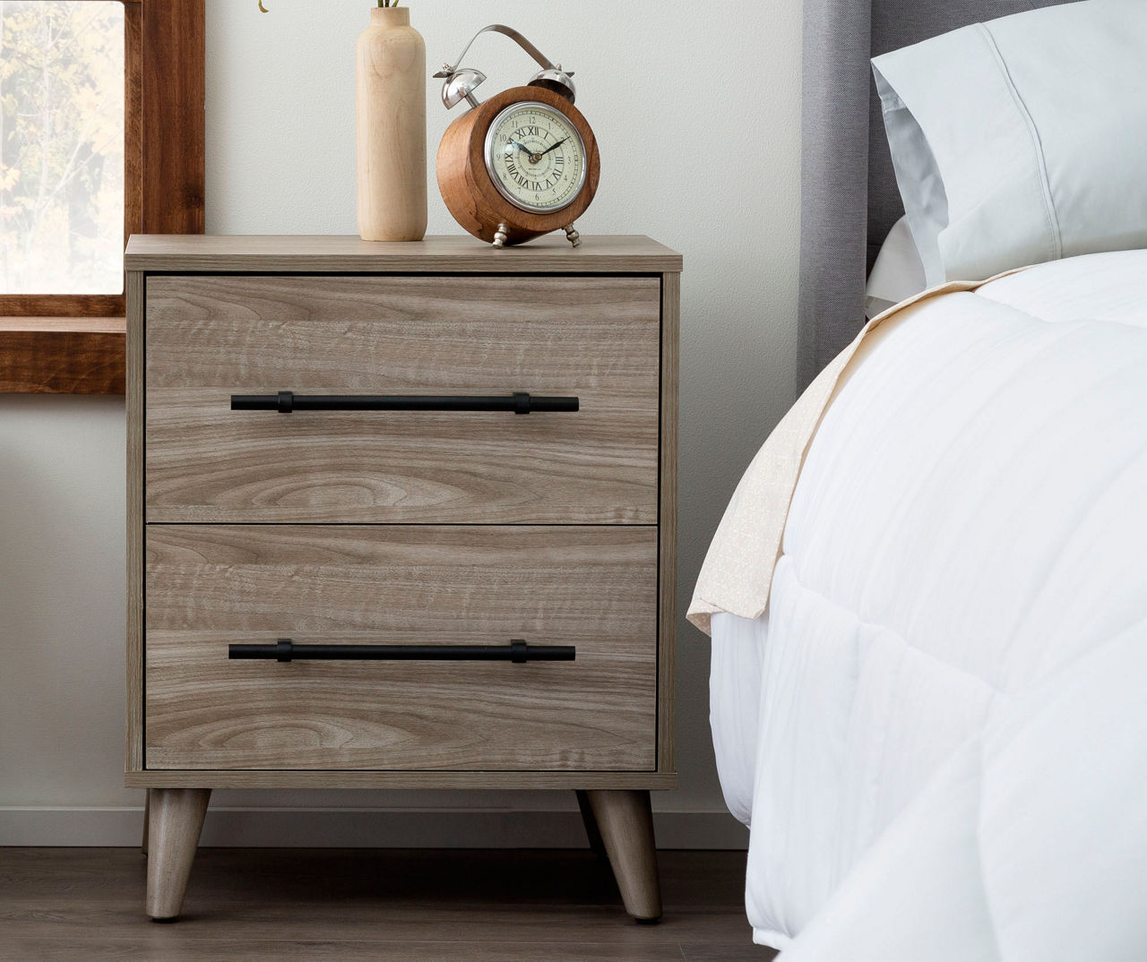 Brookside Snacks Brookside 2Drawer Nightstand Big Lots