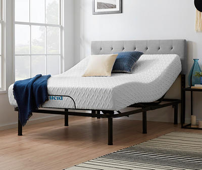 10" Full Gel Memory Foam Mattress & Adjustable Bed Base Set