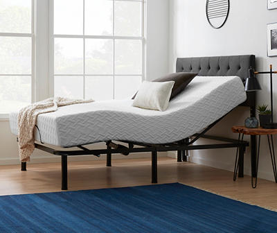 10" Queen Gel Memory Foam Mattress & Adjustable Bed Base Set