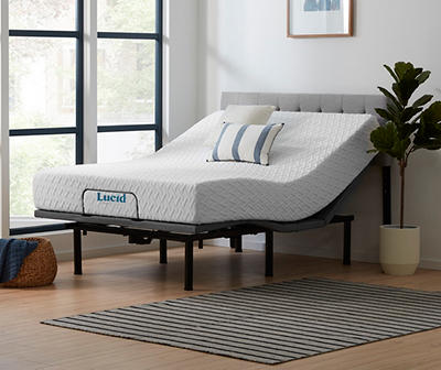 10" Full Medium Memory Foam Mattress & Adjustable Bed Base Set