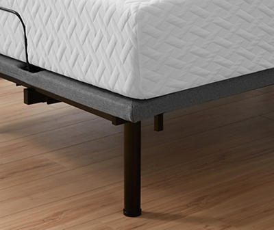 10" Full Firm Memory Foam Mattress & Adjustable Bed Base Set