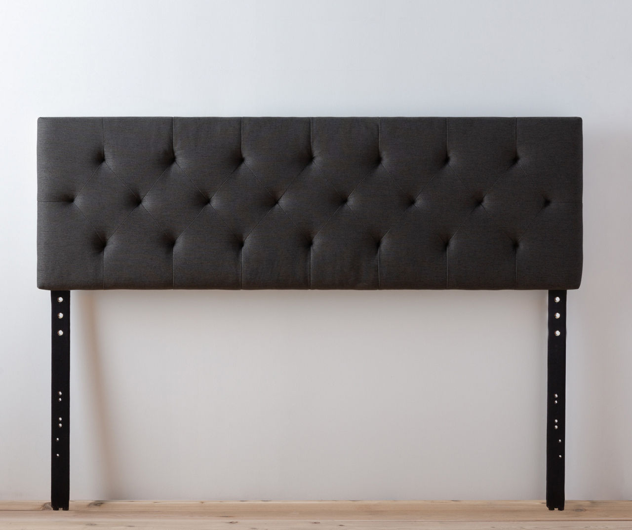 Brookside Emmie Charcoal Twin Diamond Tufted Headboard Big Lots