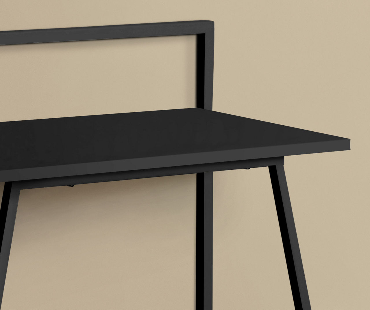 Monarch Black Small Space Metal Computer Desk