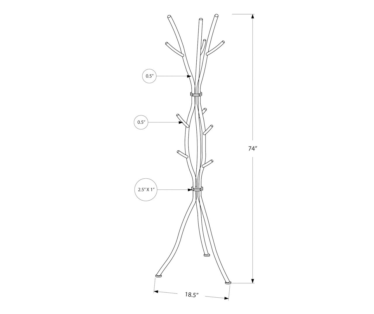 Coat rack big discount lots