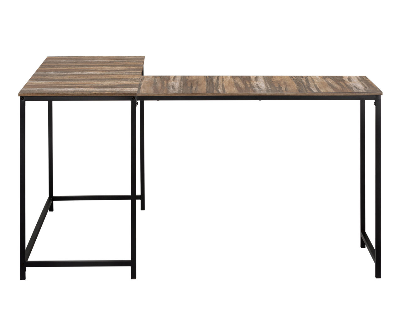 Monarch Brown Reclaimed L-Shaped Corner Desk | Big Lots