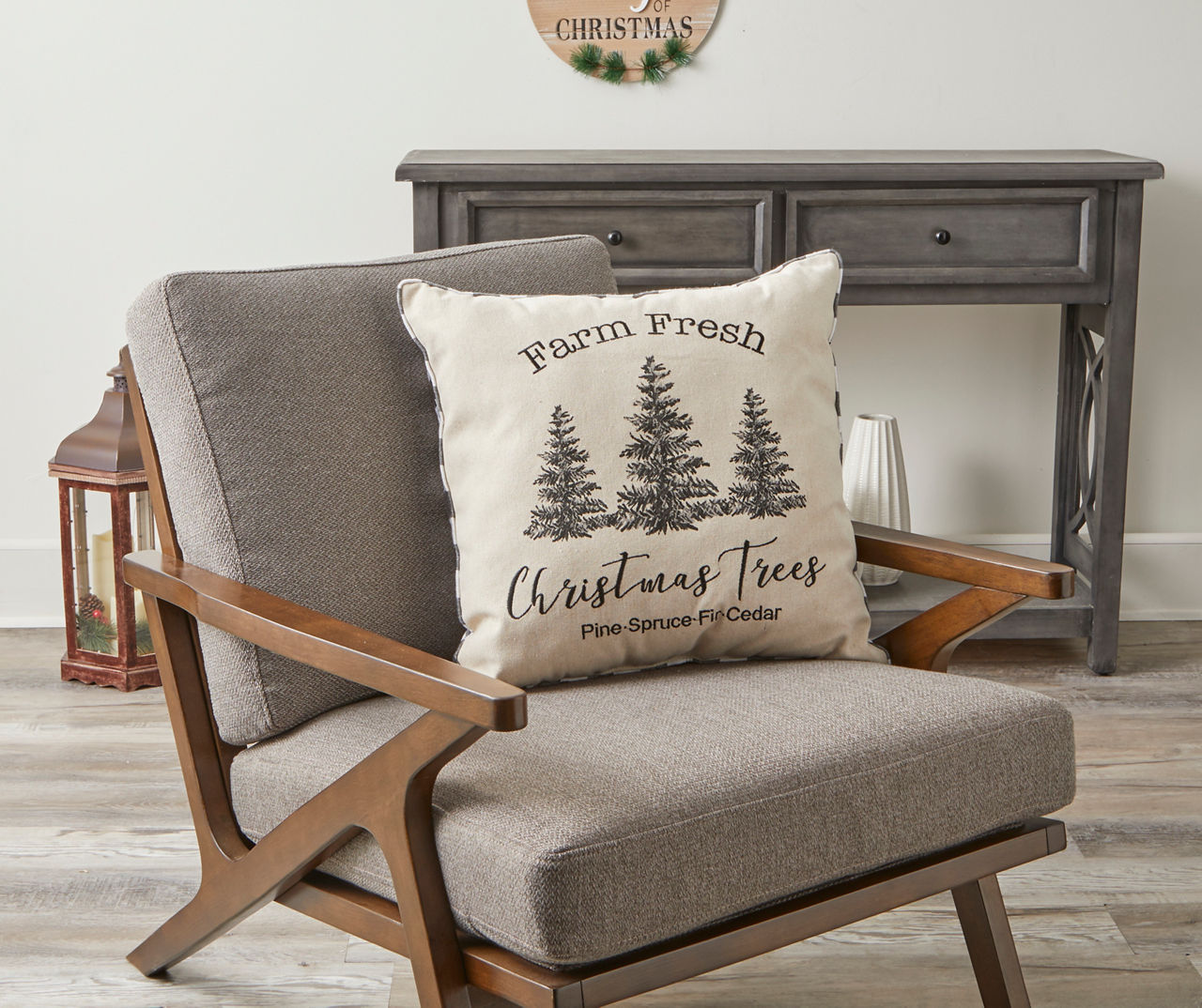 Farm Fresh Christmas Tree Pillow • Vea & Bean