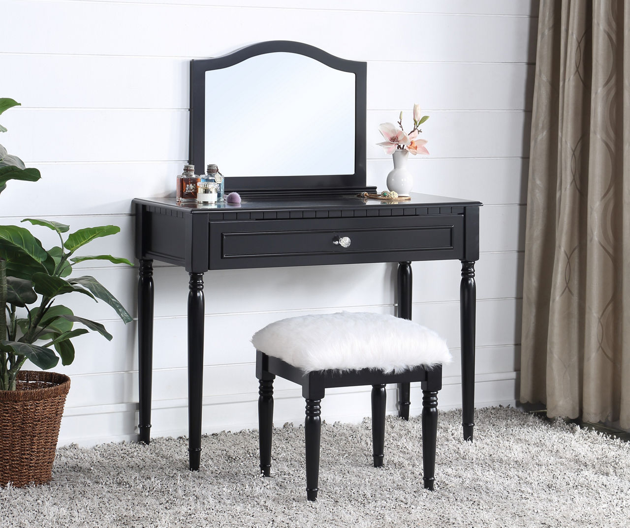 Big lots discount vanity and stool