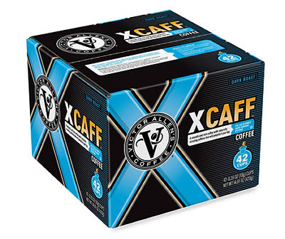 Xcaff Dark Roast 42-Pack Brew Cups