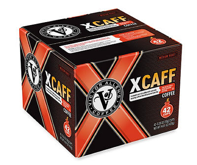 Xcaff Medium Roast 42-Pack Brew Cups