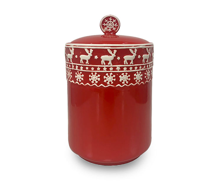 Extra Large 3.75 qt. Cookie Jar Red Barrel Studio Color: Yellow