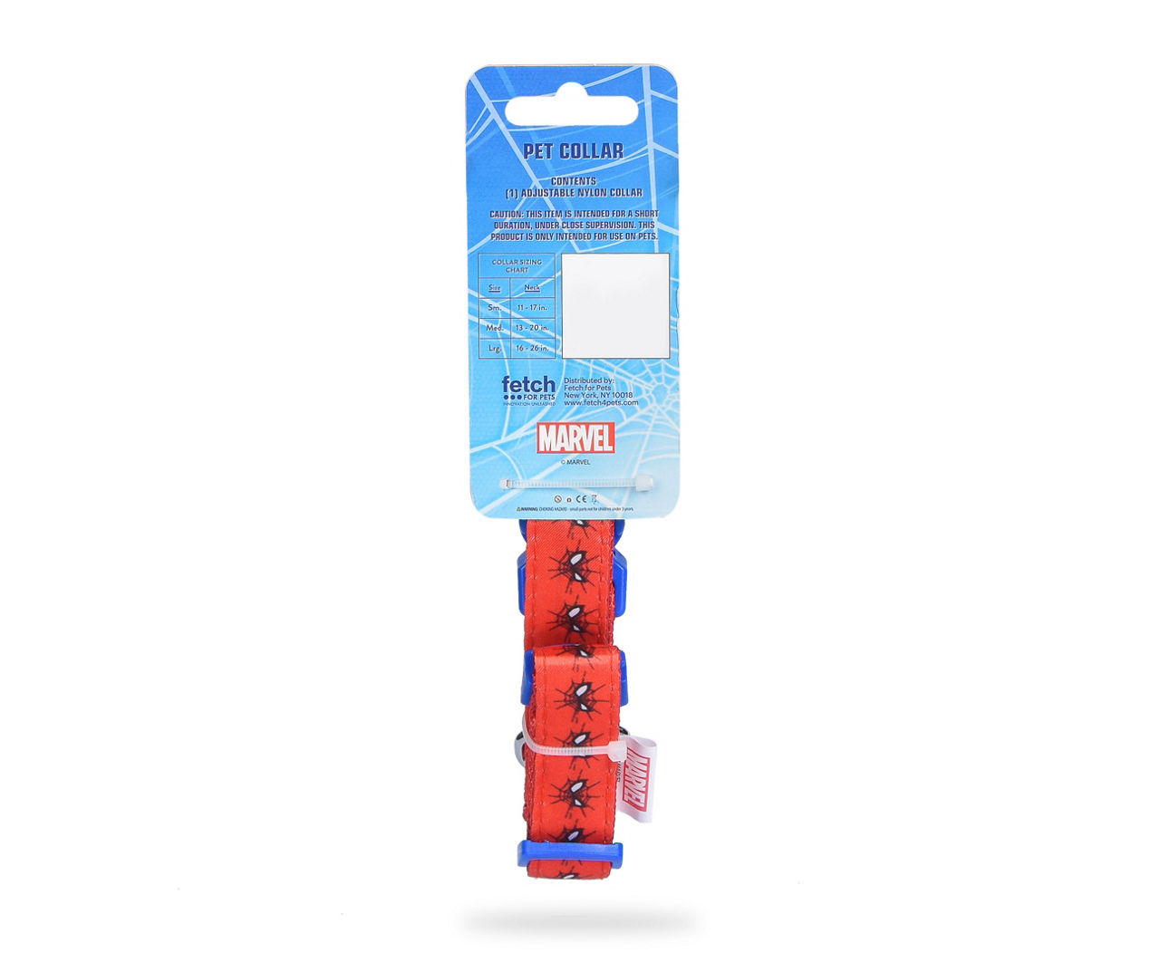 Dog's Medium Spider-Man Collar