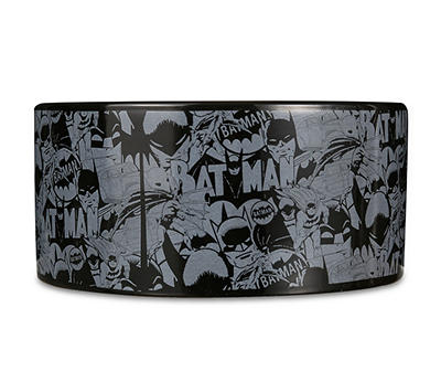 Vintage Batman Ceramic Dog Bowl