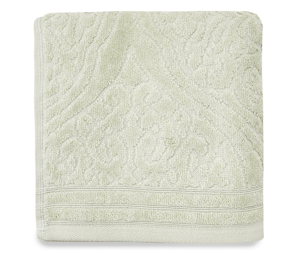 Sage Egyptian Cotton Jacquard Hand Towel