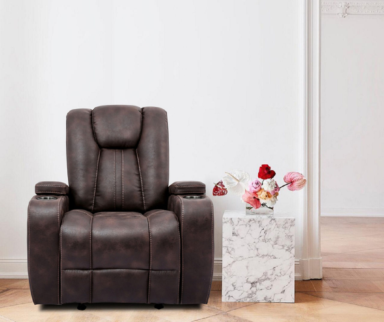 Jamestown Cowboy Brown Motion Recliner