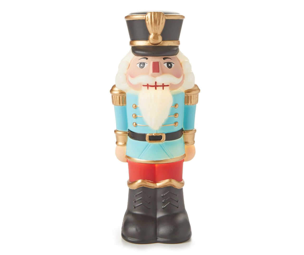 Winter Wonder Lane 11" Nutcracker LED Blow Mold Decor Big Lots