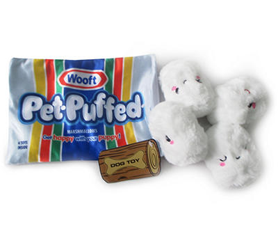 Marshmallow Bag Plush Burrow Pet Toy