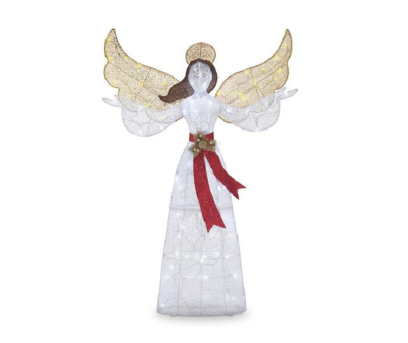 Winter Wonder Lane Winter Wonder Lane Glitter Angel LED Tree