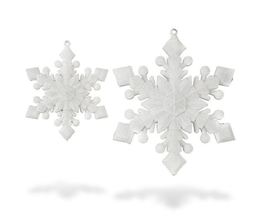  Lyrow 18 Pcs 11.82'' Christmas Large Snowflake