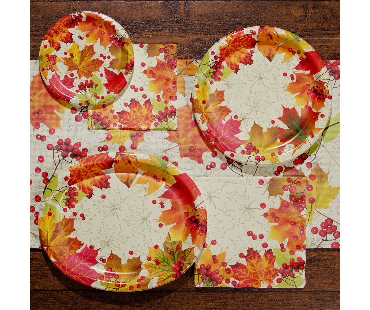 Fall on sale paper plates