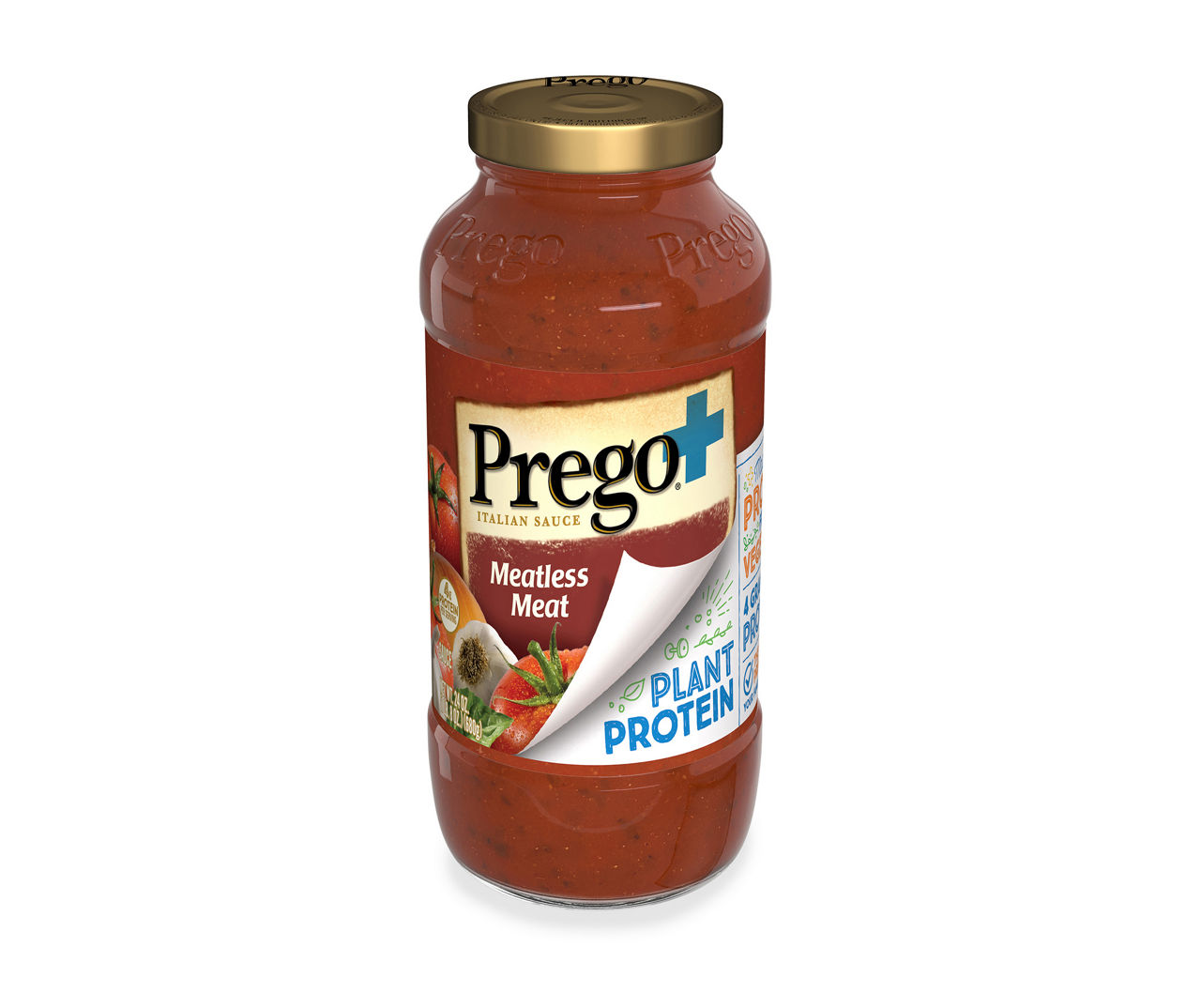 Prego Plus Plant Protein Meatless Meat Sauce 24 Oz Big Lots 9718