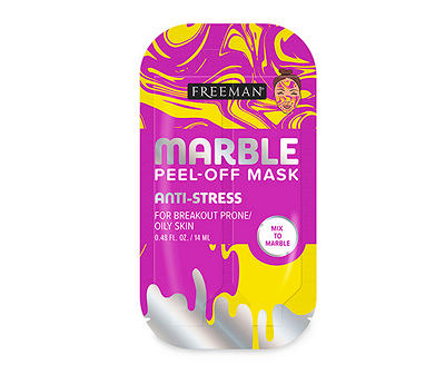 Marble Anti-Stress Peel-Off Face Mask, 0.48 Oz.