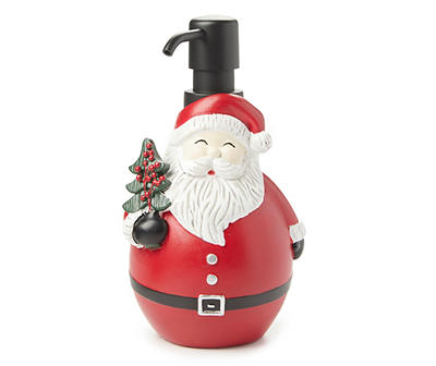 Red Cheerful Santa Lotion Pump