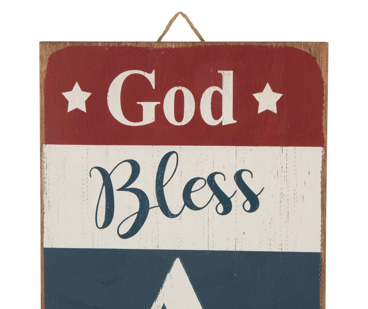 "God Bless America" Porch Sign