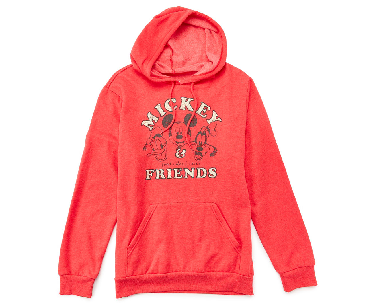 Red on sale mickey hoodie