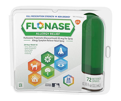 Flonase Non-Drowsy Full Prescription Strength Allergy Relief 0.38 fl oz