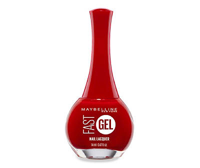 Rebel Red Gel Nail Lacquer, 0.47 Oz.