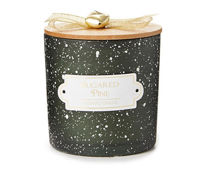 Sugared Pine Frosted Glass Jar Candle, 14 Oz.