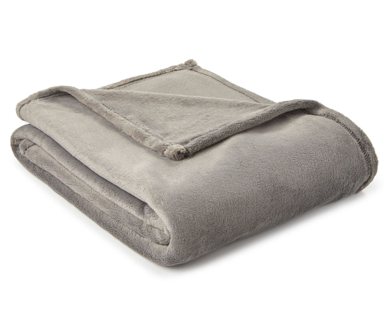 Charcoal 2024 velvet throw