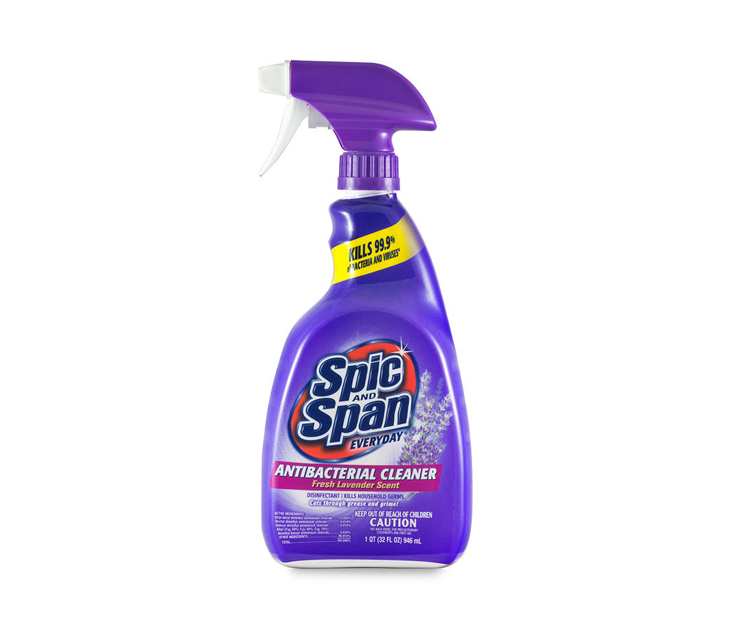 Spic and Span Wild Lavender Multi Surface Cleaner - 22 Oz (2 Bottle  Multipack)