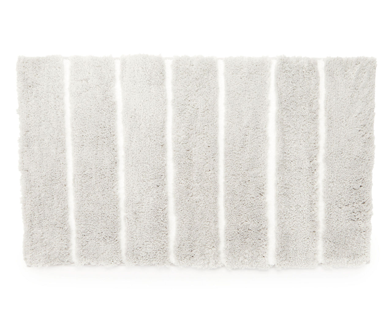 Broyhill Villa Gray Stripe Bath Rug Big Lots