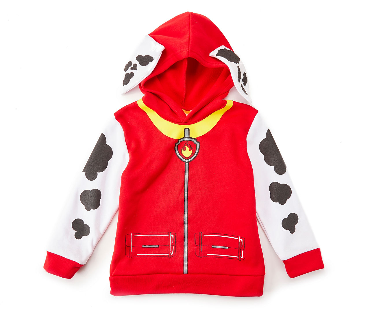 Paw Patrol Boy s Red White Marshall Character Hoodie Big Lots