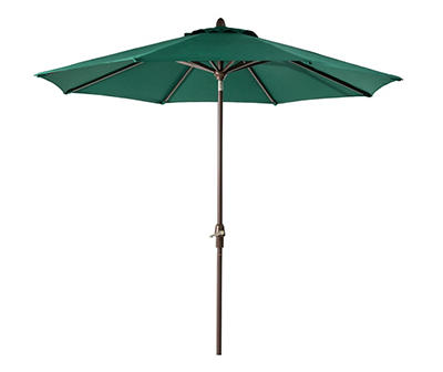9' Dark Green Tilt Market Patio Umbrella