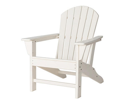 White Adirondack HDPE Outdoor Chair