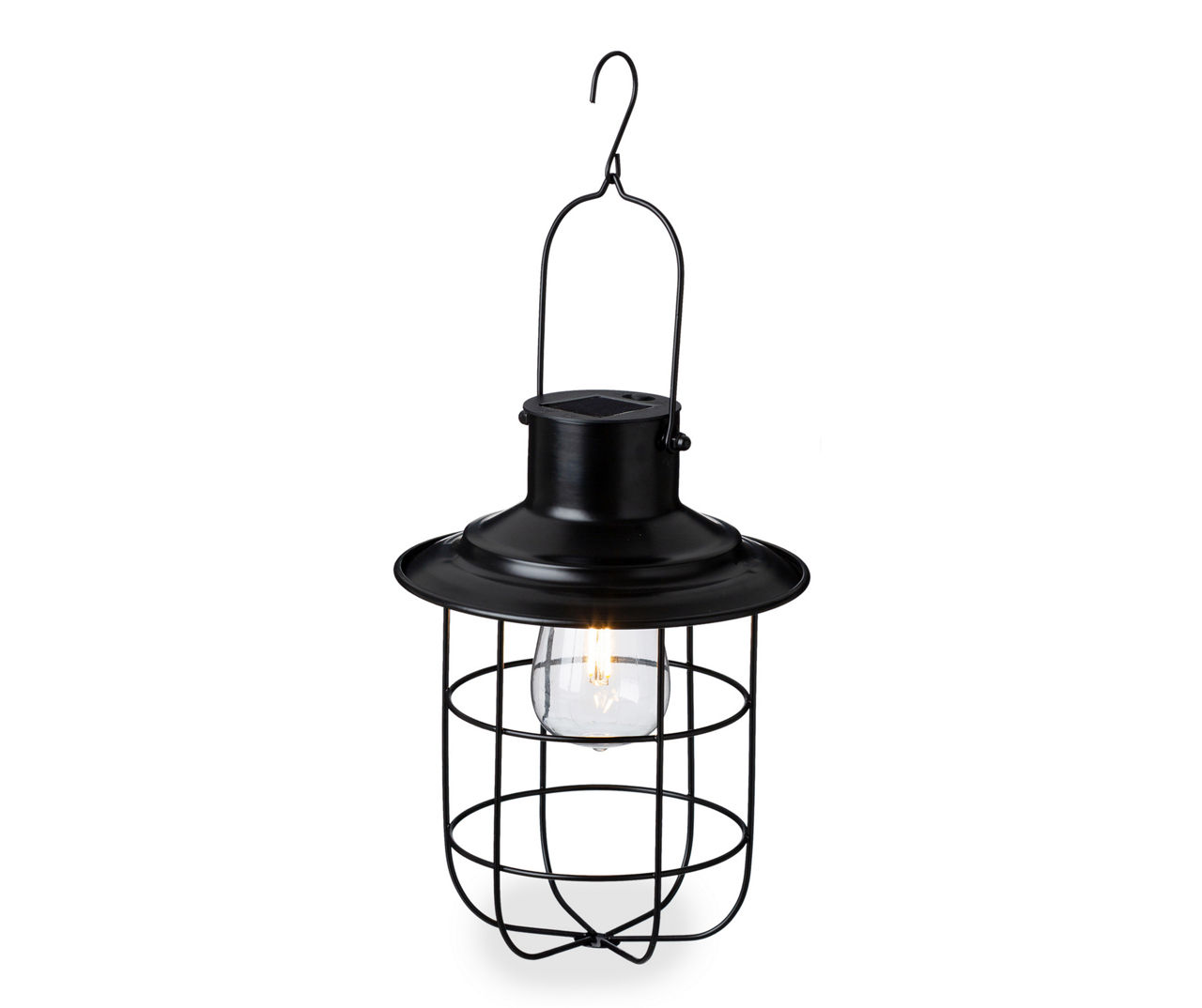 Sunjoy Classic Outdoor Battery Powered Lantern - Black, 28 in - Harris  Teeter