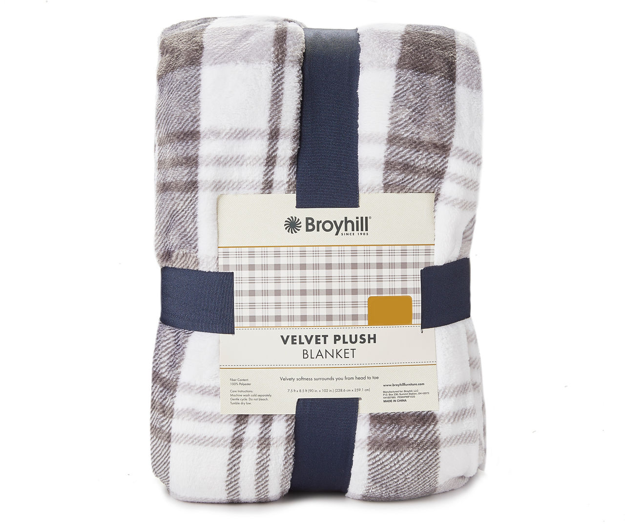 King plaid online blanket