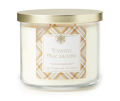 Toasted Macaroons 3-Wick Jar Candle, 14 Oz.